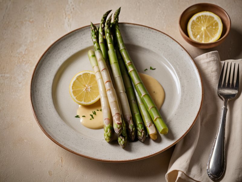 Asperges à la crème