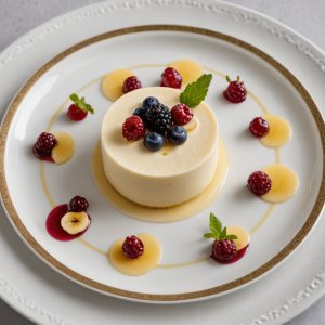 Bavarois à la banane
