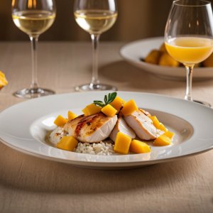 Blancs de poulet à la mangue