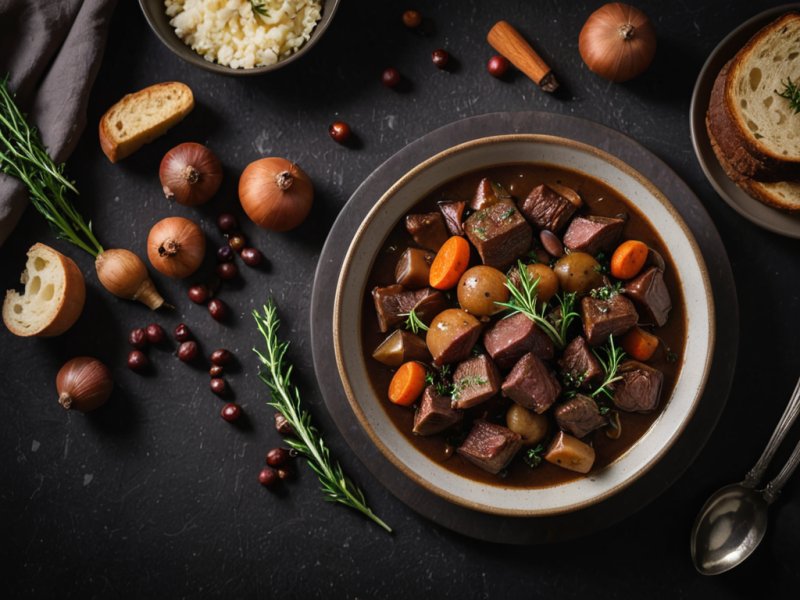 Boeuf bourguignon gourmand