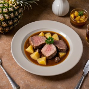 Boeuf à l'ananas