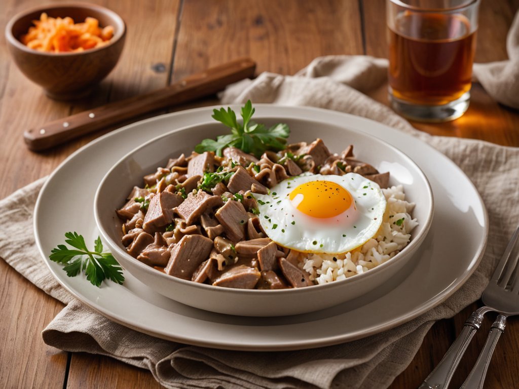 Boeuf stroganoff express