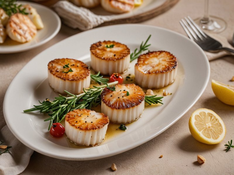 Brochettes de coquilles Saint-Jacques