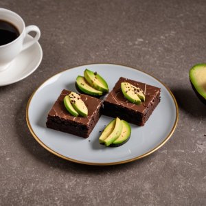 Brownies à base d'avocat
