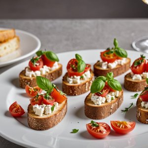 Bruschettas à la feta