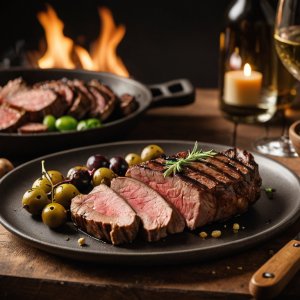 Côte de bœuf au barbecue