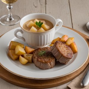 Côtelette d’agneau pomme dauphine