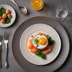 Cake au chèvre et au saumon