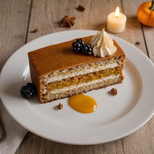 Cake Citrouille Noix