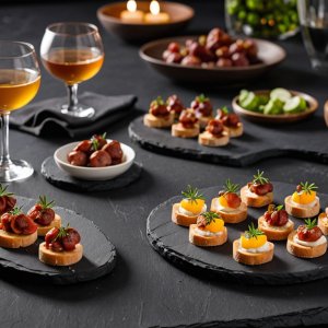 Canapés Au Chorizo