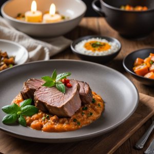 Cari de porc au lait de coco