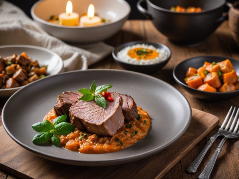 Cari de porc au lait de coco