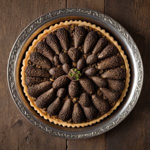 Chapon truffé aux morilles