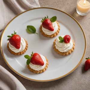 Charlotte aux fraises sans gélatine