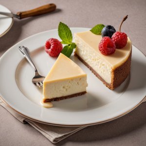 Cheesecake chocolat blanc