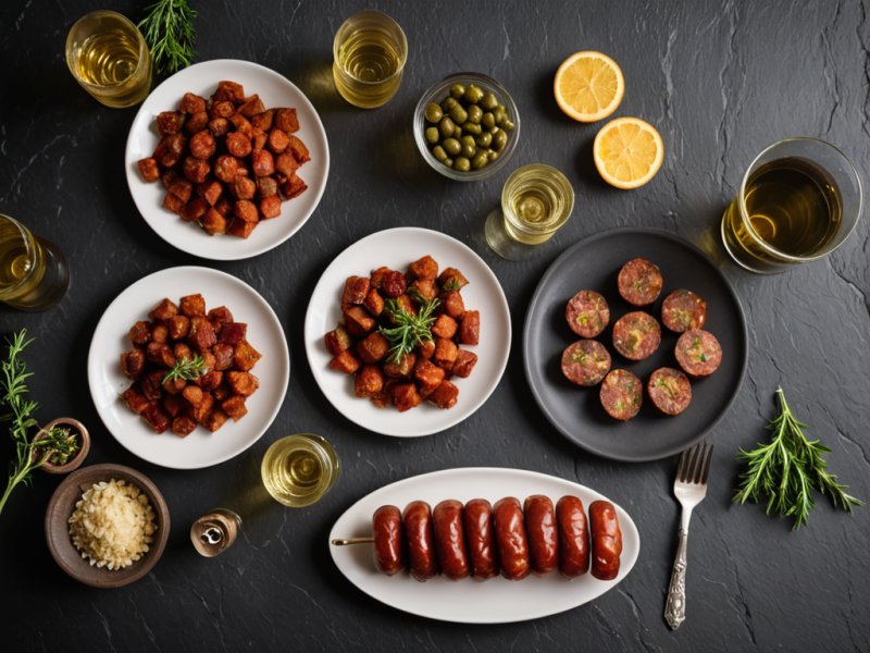 Chorizo en persillade