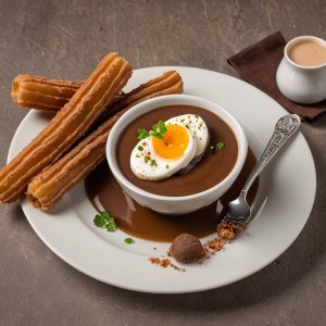 Churros au cacao