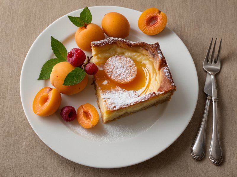 Clafoutis aux abricots