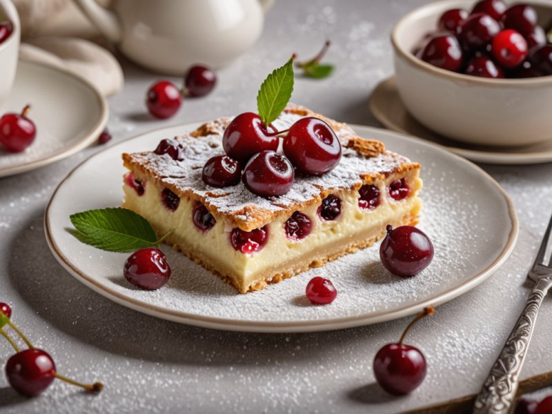 Clafoutis cerises rapide