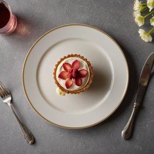 Clafoutis à la rhubarbe