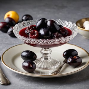 Compote aux deux prunes