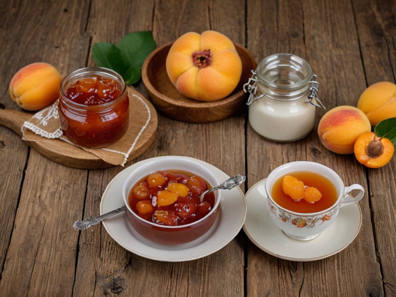 Confiture abricot vanille