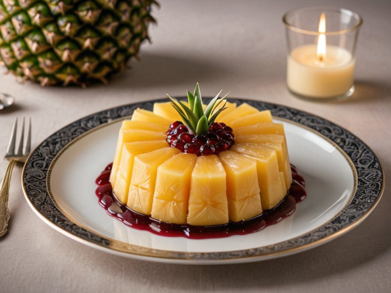 Confiture d'ananas