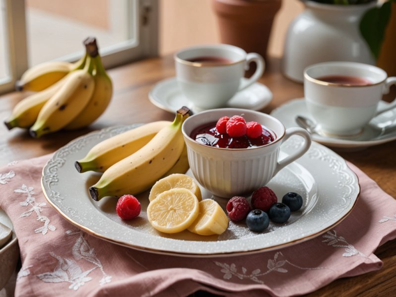 Confiture de banane au rhum