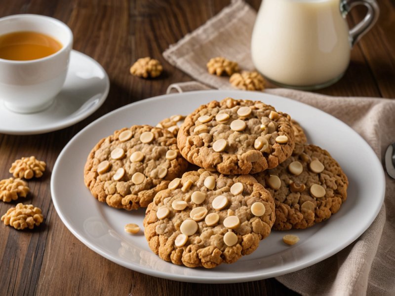 Cookies aux corn flakes