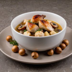 Coq aux champignons
