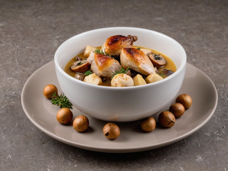 Coq aux champignons