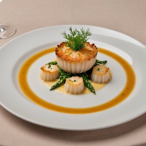Coquilles Saint-Jacques au parmesan