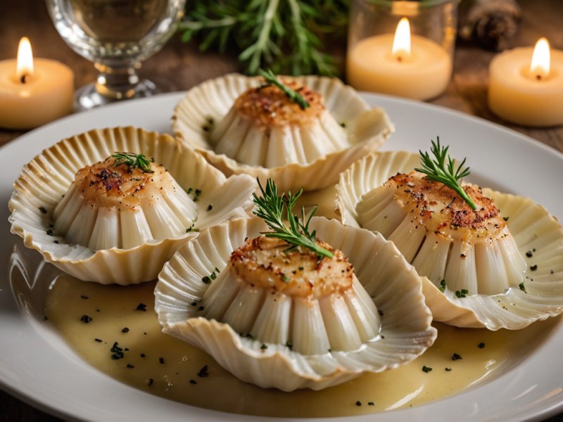 Coquilles Saint-Jacques aux endives