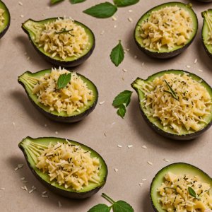 Calabacines al parmesano