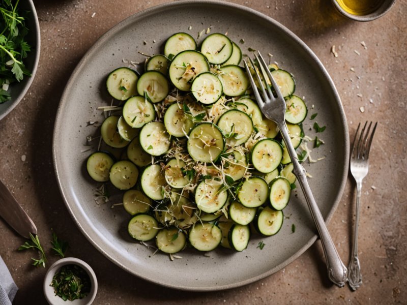 Courgettes au parmesan
