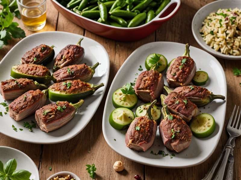 Courgettes farcies faciles