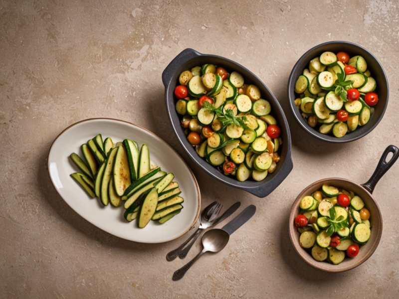 Courgettes à l'orientale