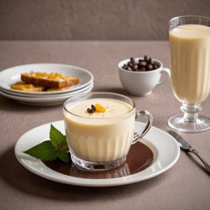 Crème anglaise au chocolat