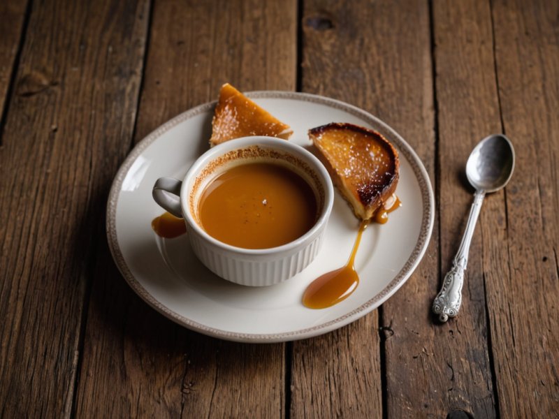 Crème brûlée caramel