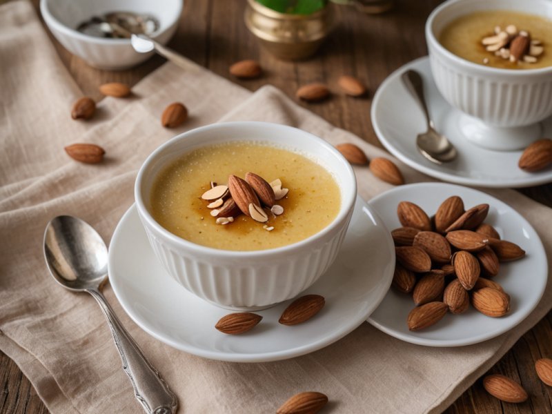 Crème brûlée indienne