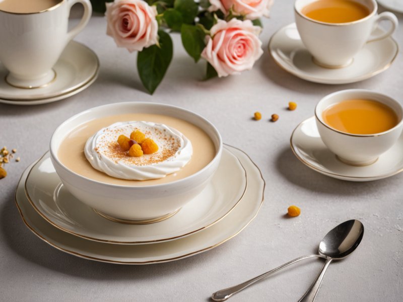 Crème dessert light à la vanille