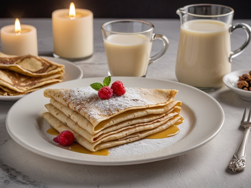 Crêpes aux noix