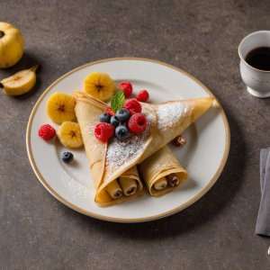 Crêpes farcies à la banane