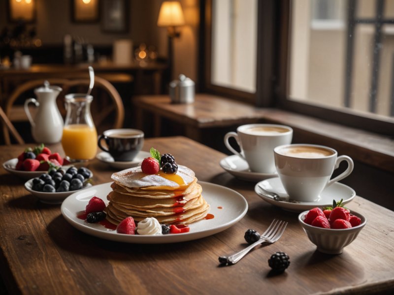 Crêpes flambées