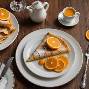 Crêpes à l'orange
