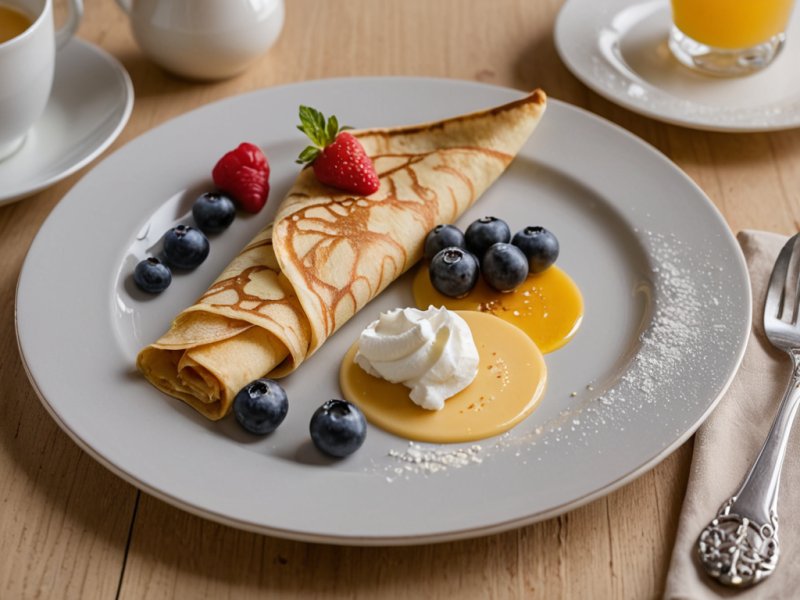 Crêpes sans lait