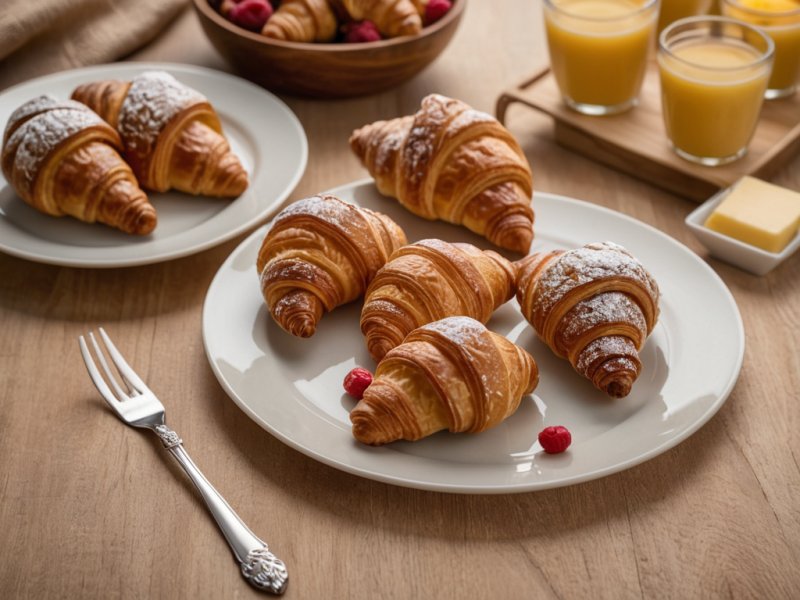 Croissants aux pralines
