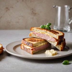 Croque-monsieur au four