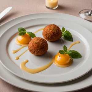 Croquettes à la brousse et au basilic
