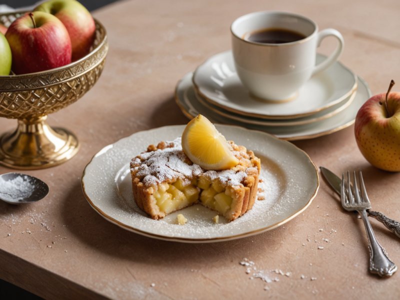 Crumble pomme ananas